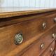 Louis XVI commode from the 18th century in walnut.