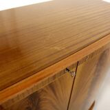 Scandinavian enfilade in mahogany, Swedish modern, Sweden, 1940.