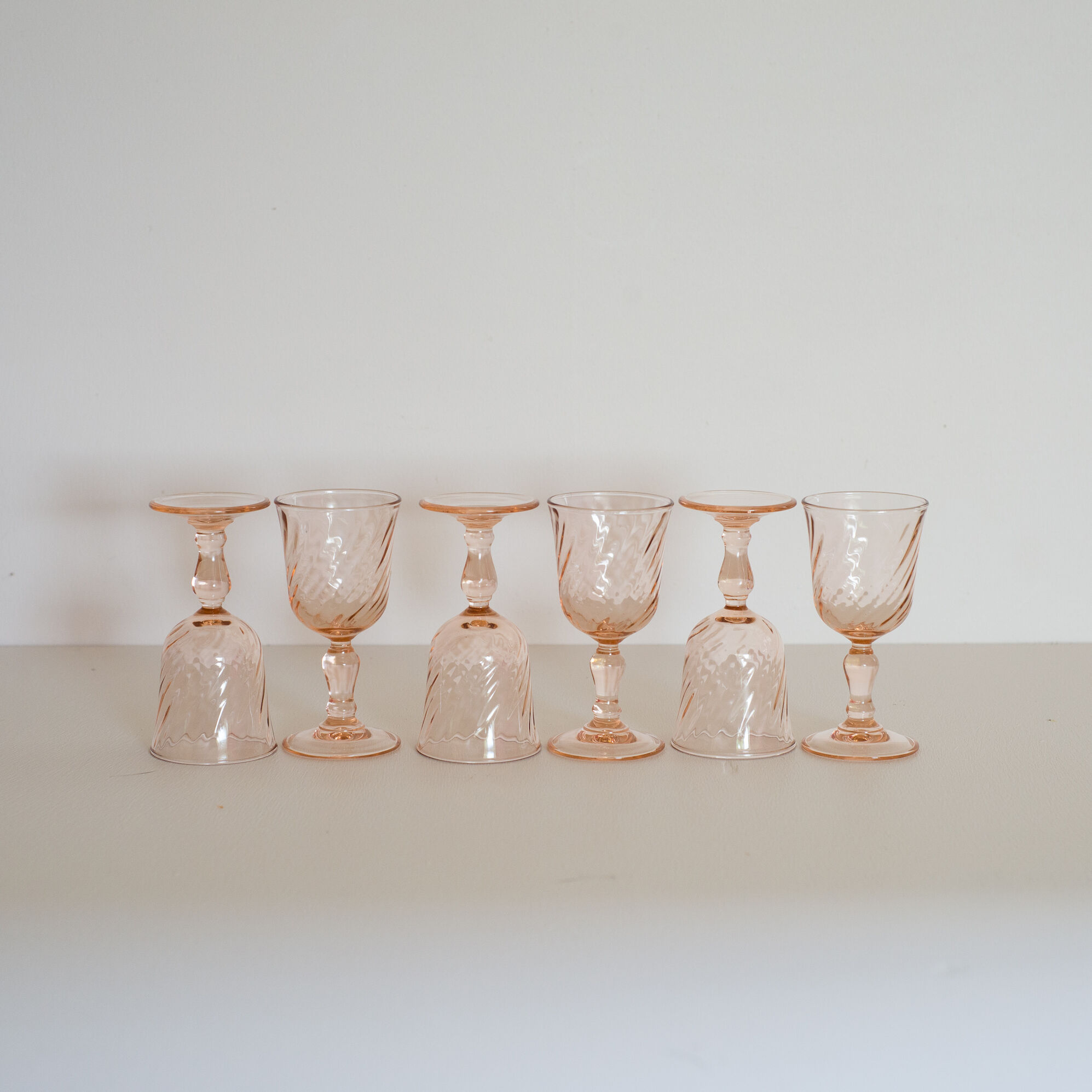 Set of Rosaline glasses