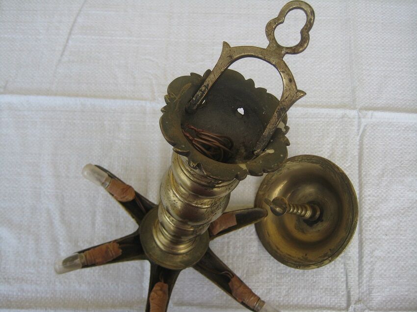 Original bronze sabat lamp