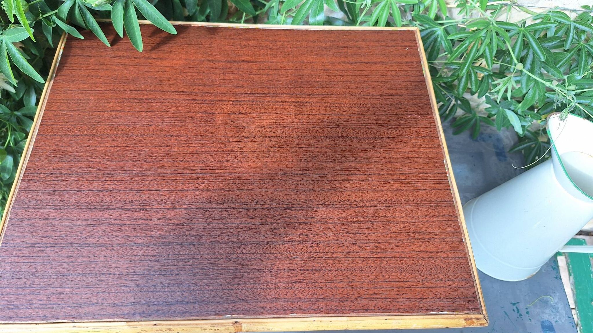 Table d'appoint rotin
