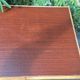 Rattan side table