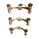 Copper bronze sconces 1930