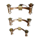 Appliques bronze cuivre 1930