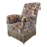 Floral armchair