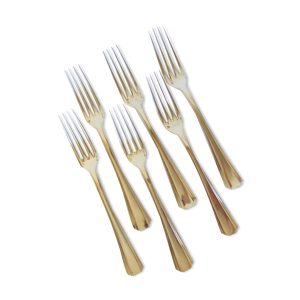 6 fourchettes Christofle de style