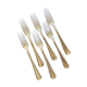 6 Christofle art deco style silver plated forks