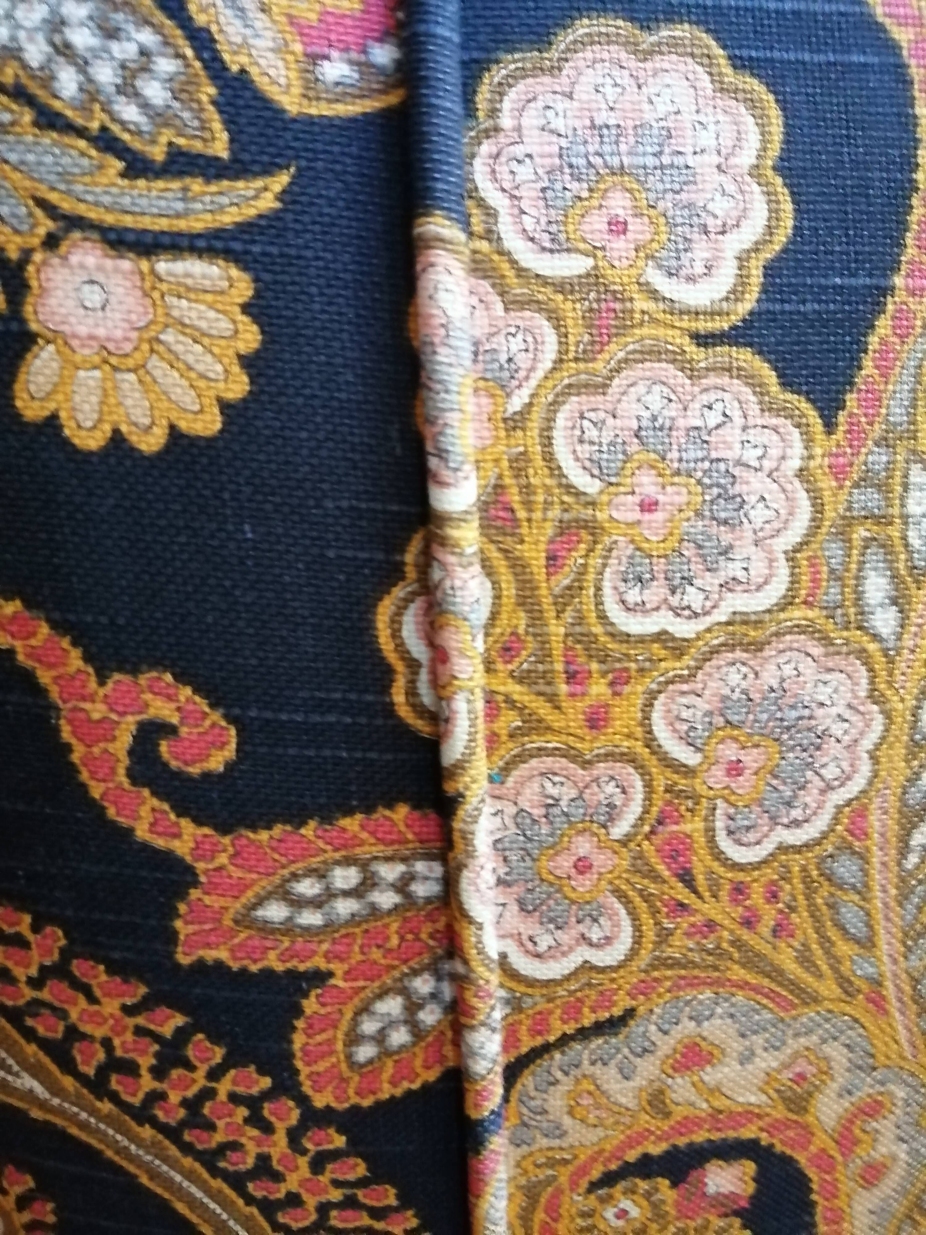 Duo of English armchairs Chippendale style