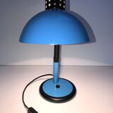 Lampe de bureau bleue et noire