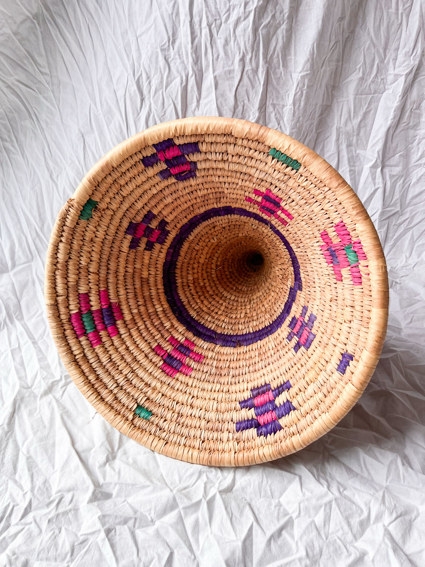 Berber Basket XXL Antique Unique Piece