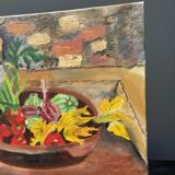 Still life painting oil on canvas