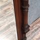 Important Renaissance style walnut mirror / Height 183 cm
