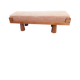 Bench with Conical Legs and Stain-Resistant Multi-Color Fabric from Artigianato Italiano, 2000s