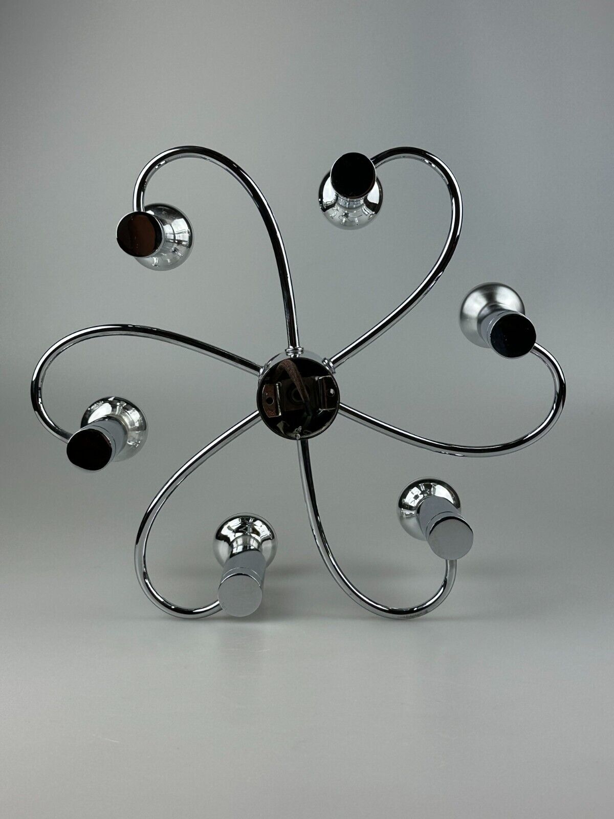 60s 70s Sputnik wall lamp or ceiling lamp by Cosack Leuchten Chrom