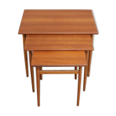 Vintage Nesting Tables by Tove & Edvard Kindt Larsen for Seffle Denmark