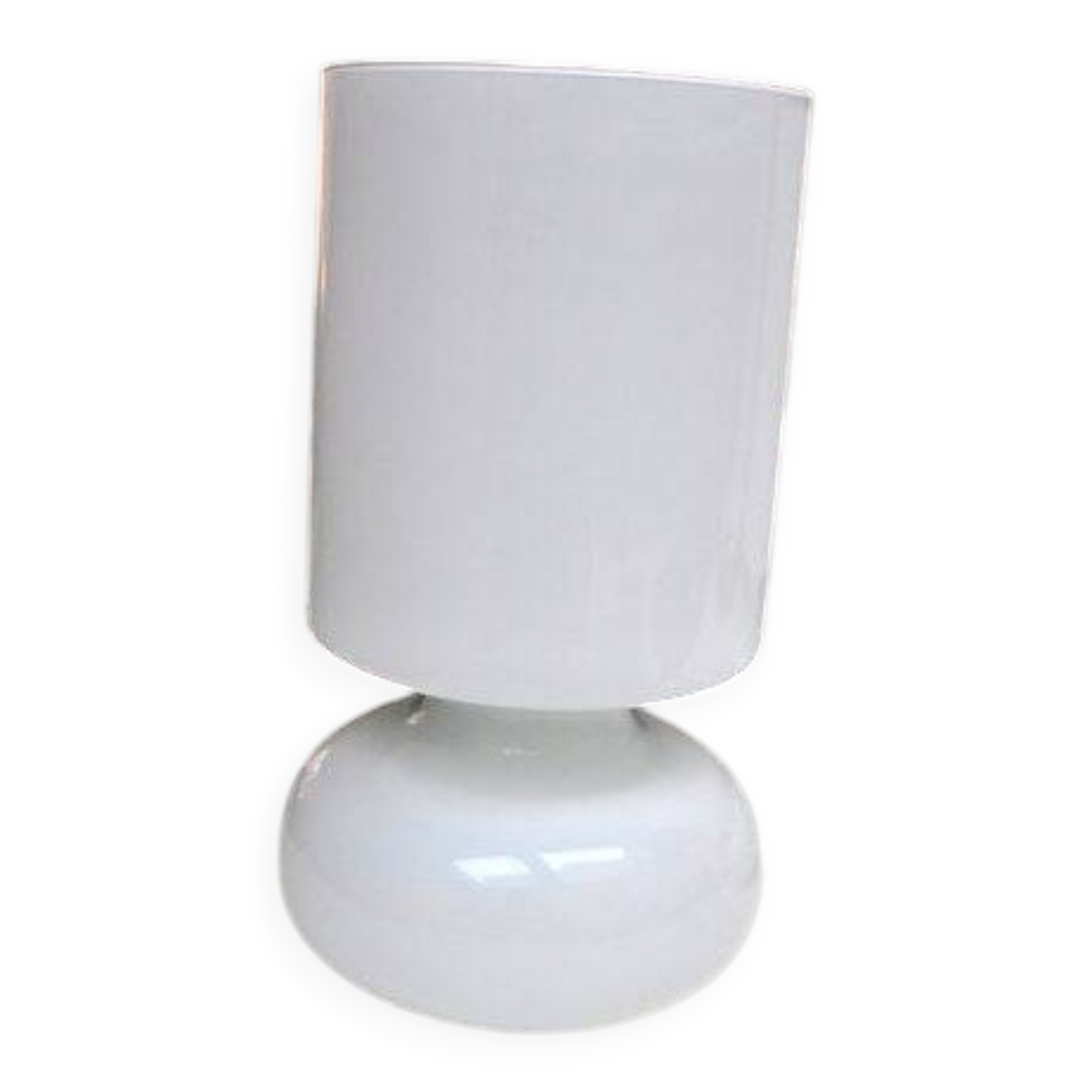 Vintage opaline lamp IKEA from the 1980s.