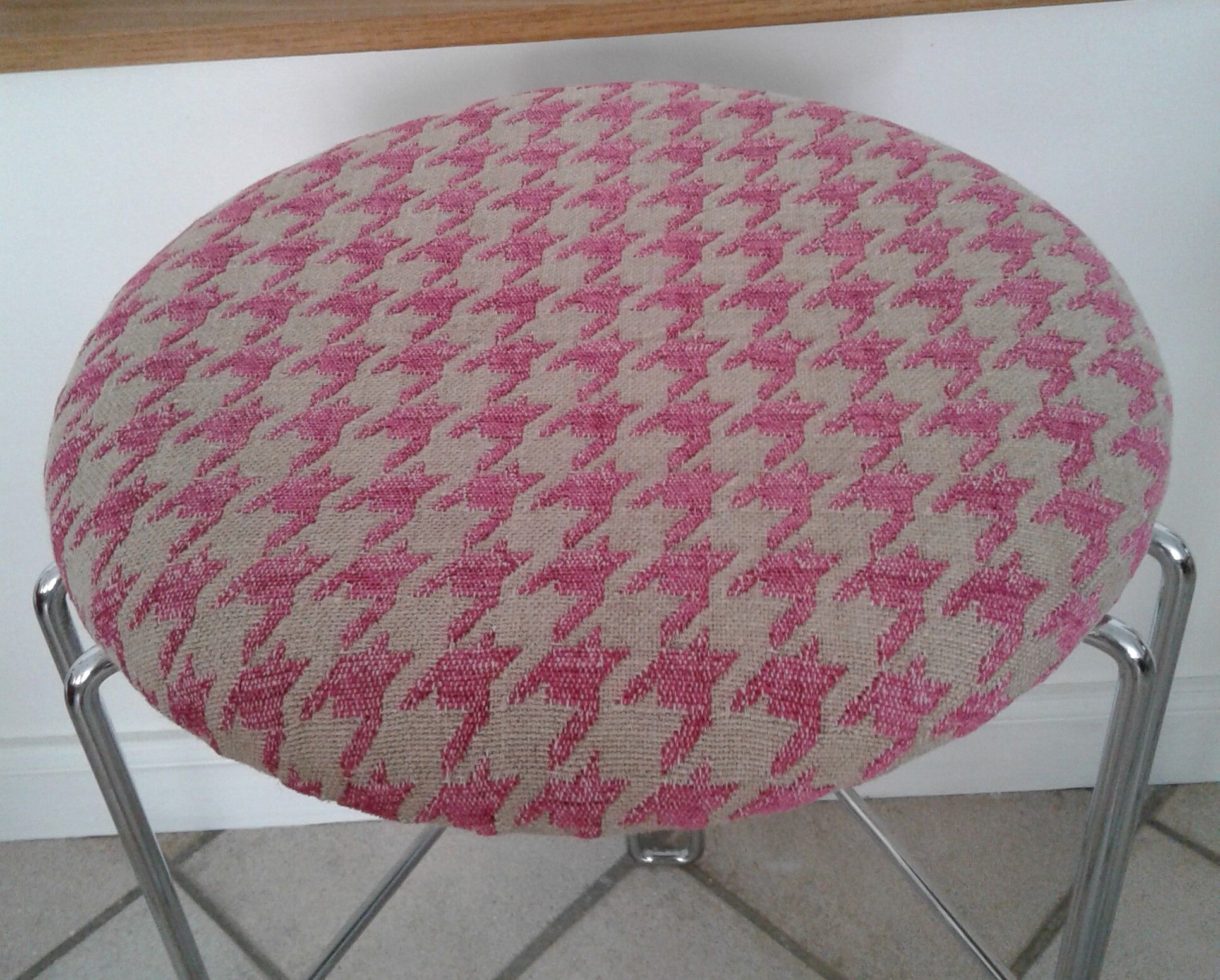 Set of 2 stools high tripod edition Bononia of the 1970s