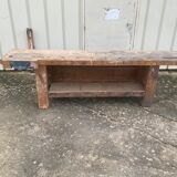 Antique carpentry workbench