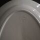 Longwy dish, pink and white Manon model