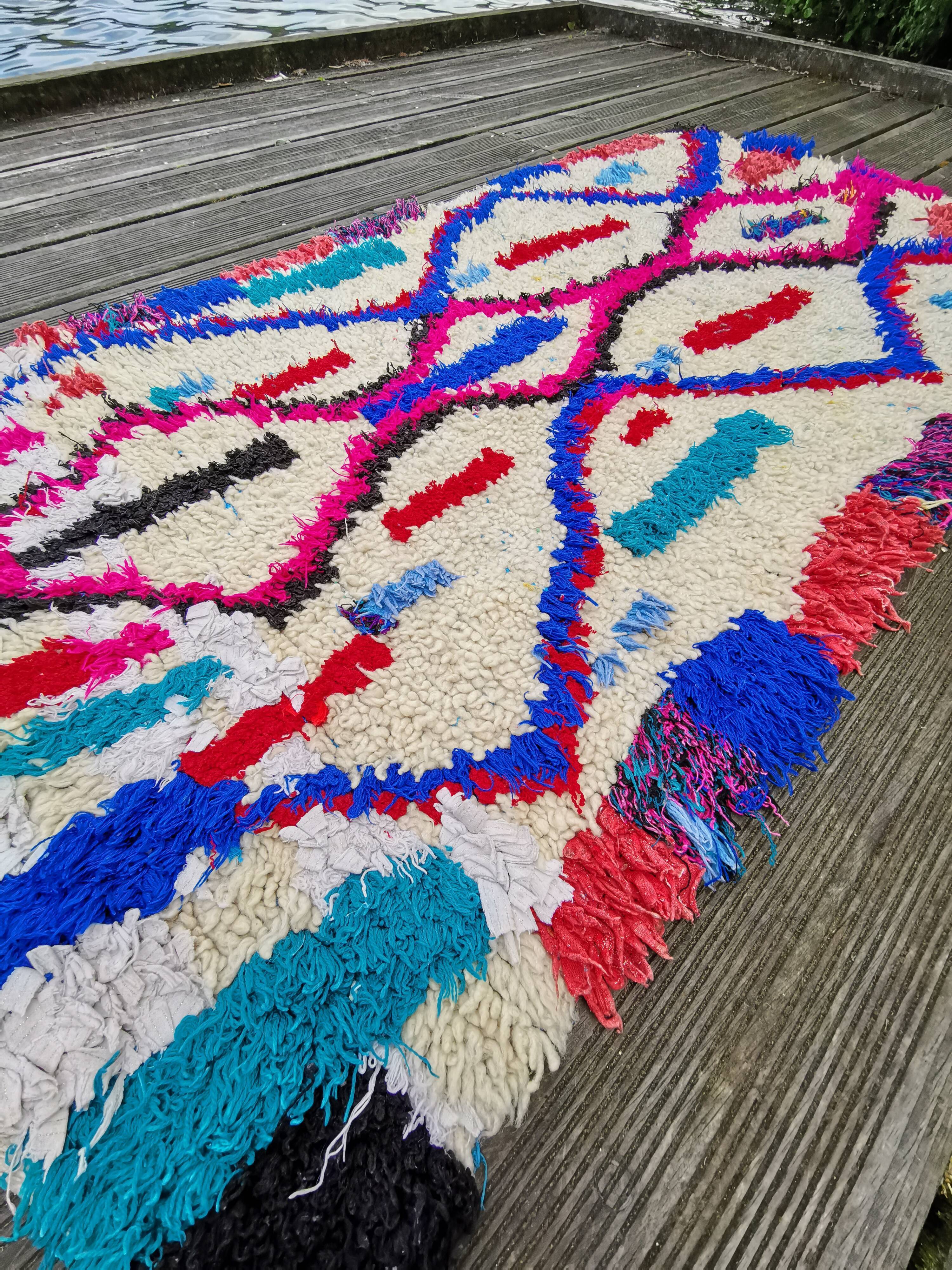 Berber rug Azilal 140x75 cm