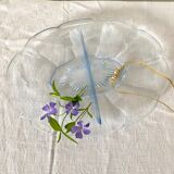 1950s glass serving dish
