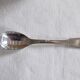 Cockerel + silver metal spoon