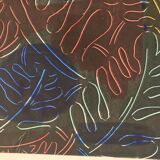 Elie Dayan, Untitled (Vegetal Pattern 3). Mixed media on paper.