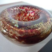 Maltese Glass Ashtrays from Mdina, 1960s, Set of 2
