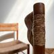 Lot de 5 chaises Charlotte Perriand modèle Dordogne