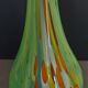Vase vintage en verre arlecchino Murano