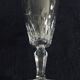 Set of 11 white wine glasses in Baccarat crystal carcassonne model