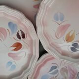 Lot de 6 assiettes à dessert salins