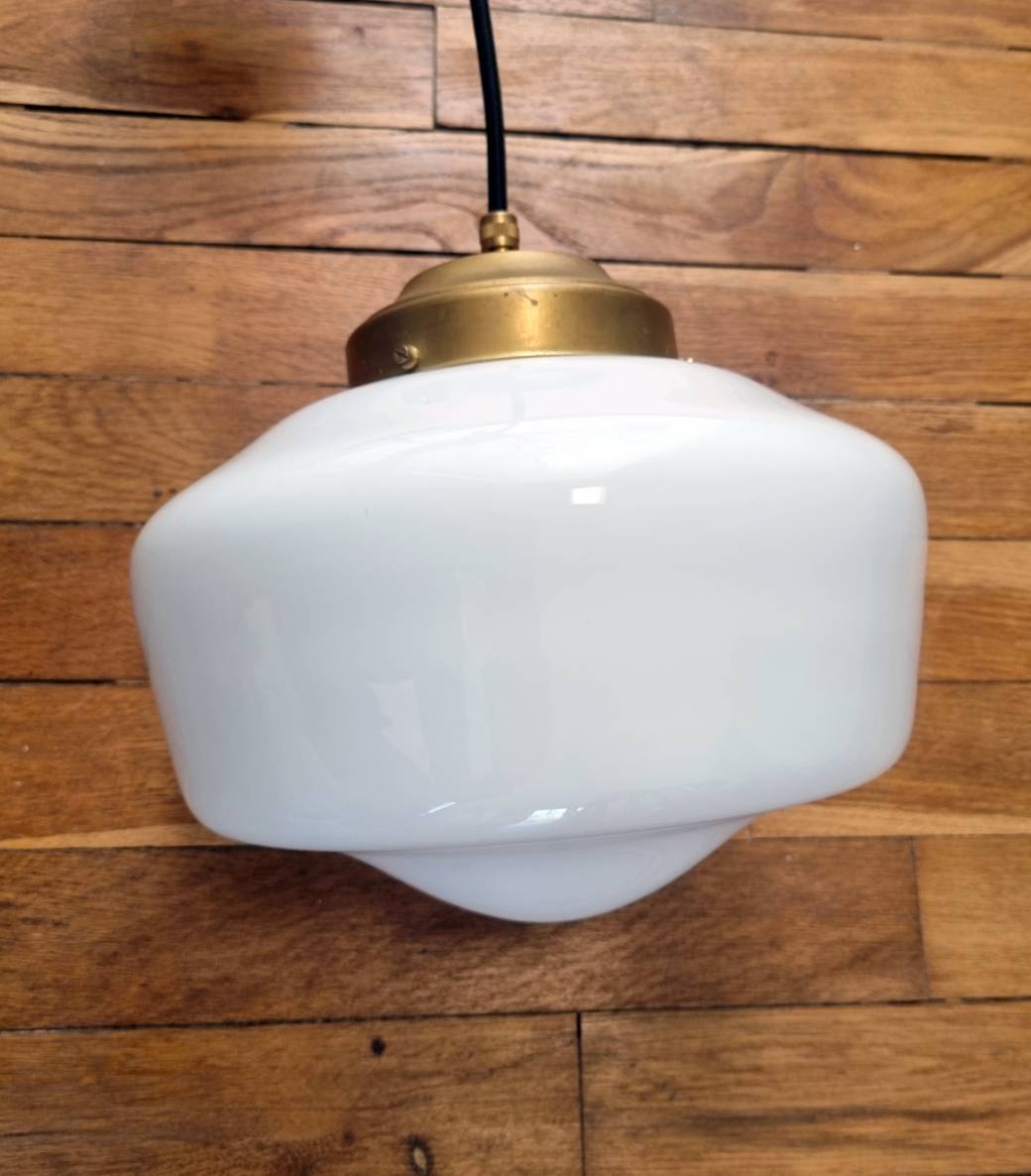 suspension globe opaline Harold
