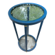 Metal side table