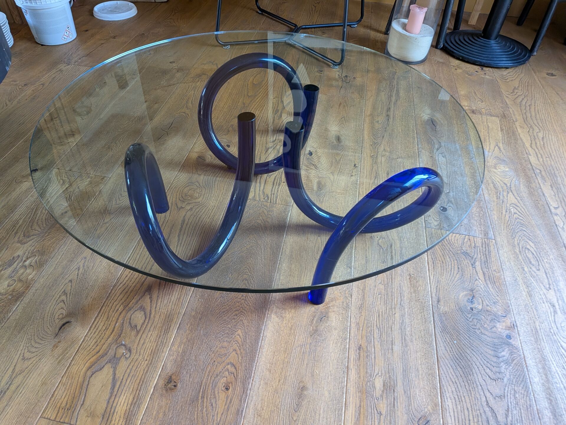 Murano glass table Roche Bobois