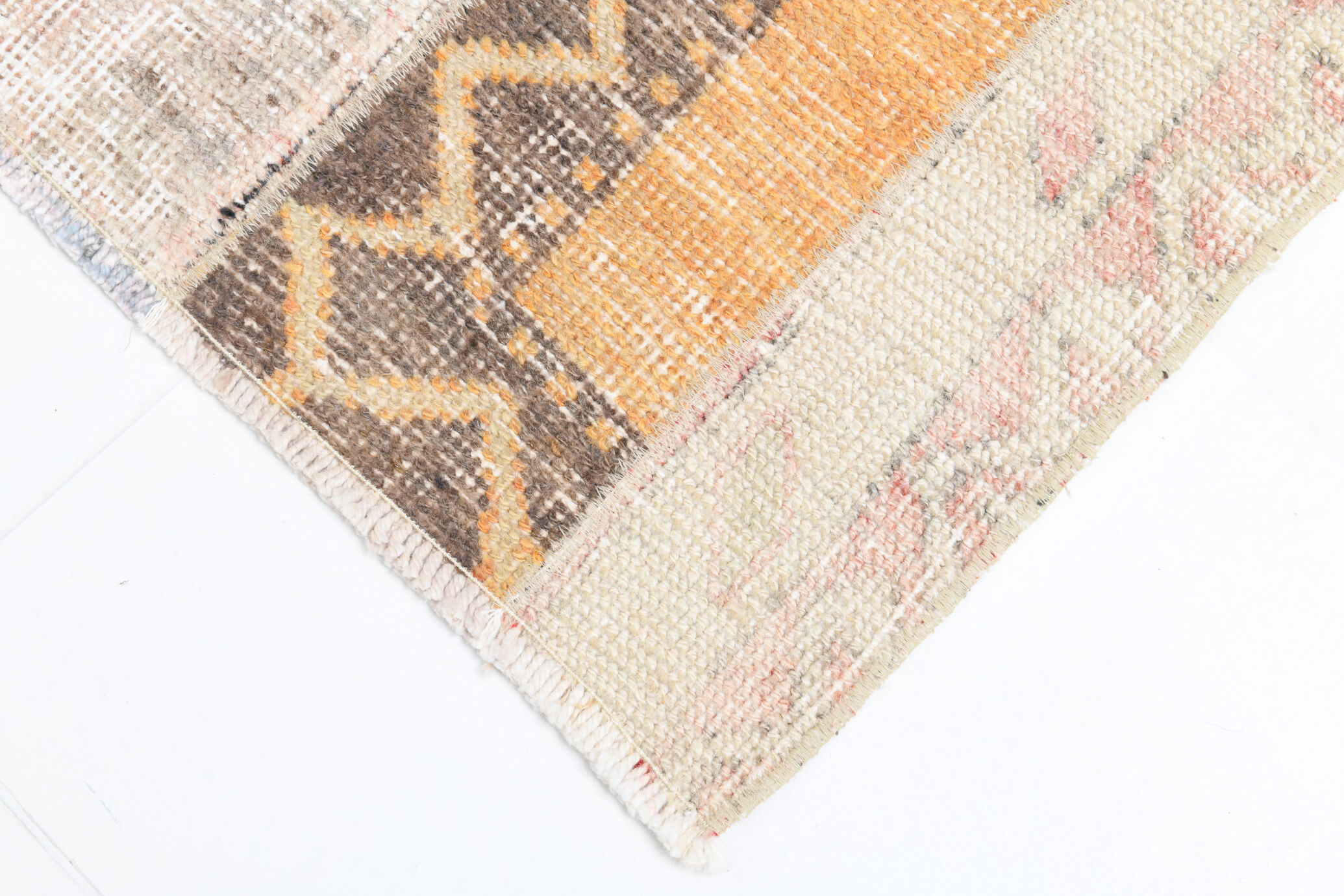 Vintage runner rug 268x63cm