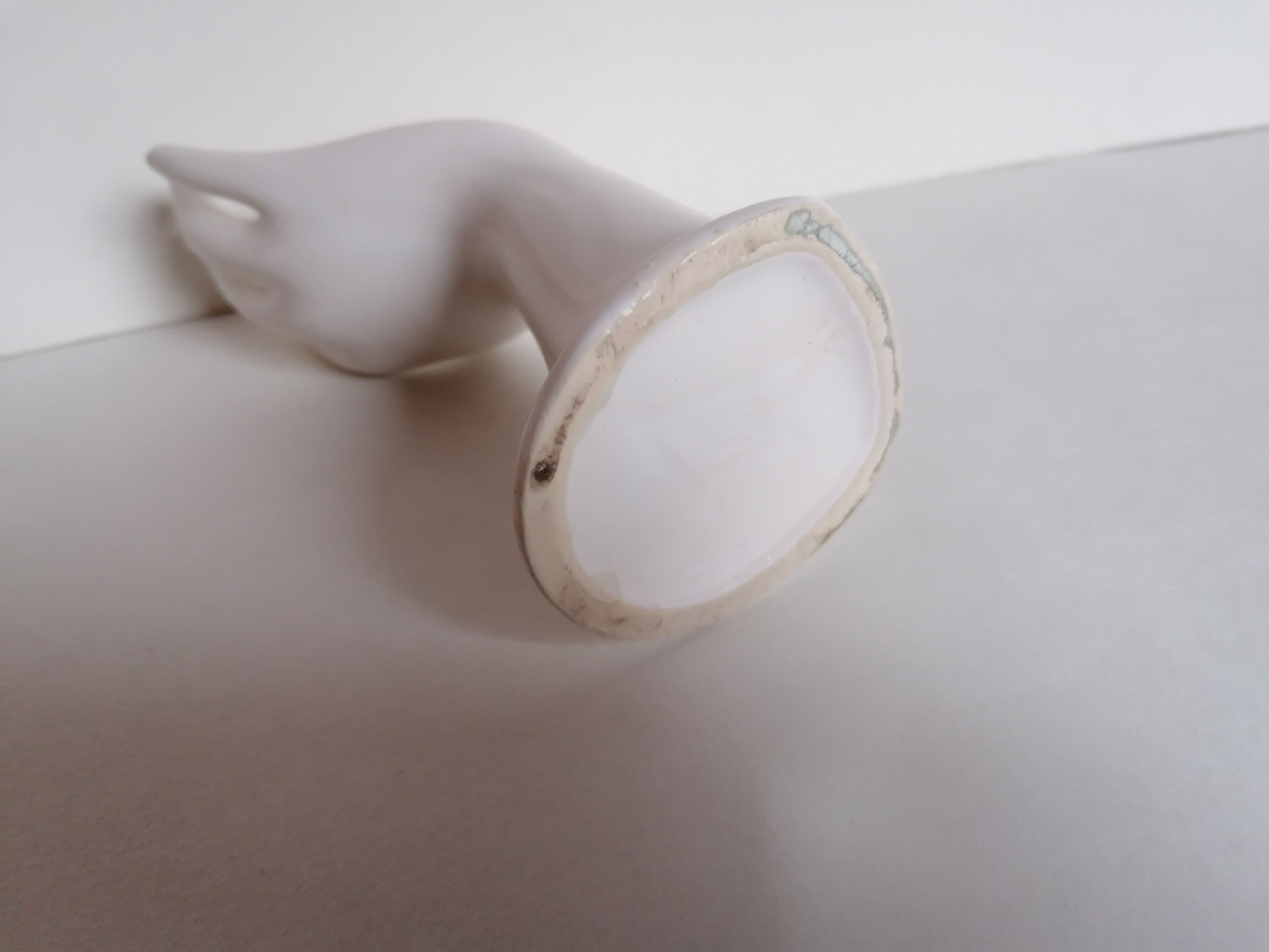 White ceramic hand