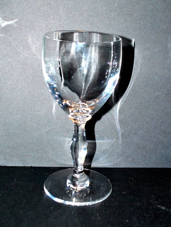 Lot de 11 verres à vin en cristal de Saint-Louis