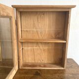 Wall cabinet, old display case