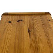 Vintage set of three pine side tables nesting tables nest of tables 1970s