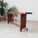 Wooden bench, 70s-80s