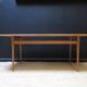 Table basse en bois vintage, mid century, tchèque, Nabytec
