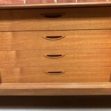 Teak sideboard by Henry Walter Klein for Bramin, Denmark 1960s