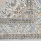 6x10 Pale Orange & Blue Vintage Rug 192x314Cm SK 21428