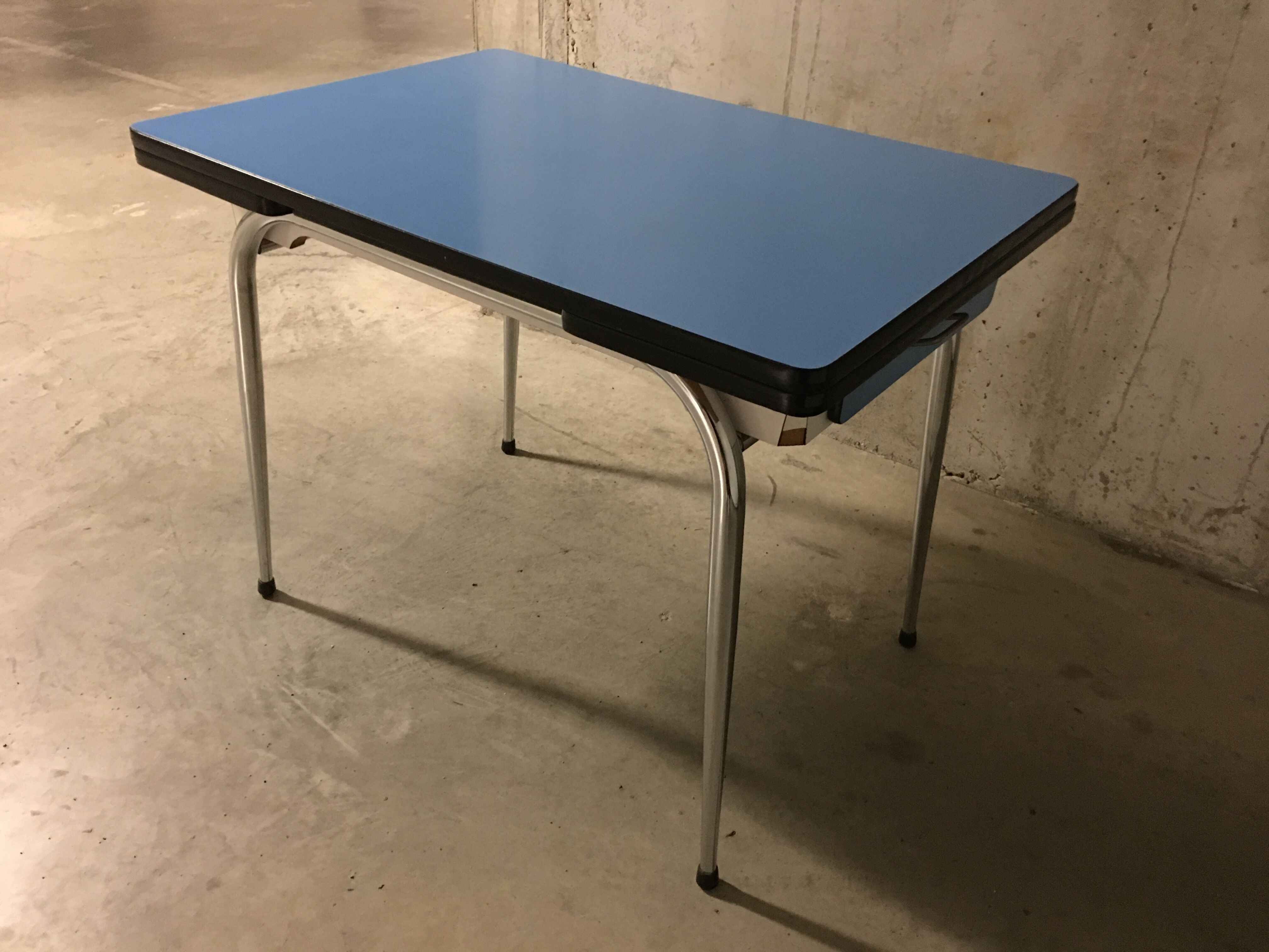 Table en formica années 60