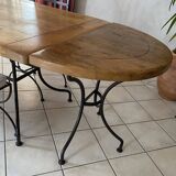 Dining table with extensions