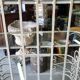 Etagere boulangere ancienne en fer forge a 5 niveaux