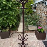 Vintage wooden parrot coat rack