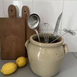 Old Digoin stoneware grease pot