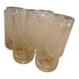 9 frosted effect 60s glasses